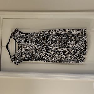 Eliza J Black & White Dress Size 14